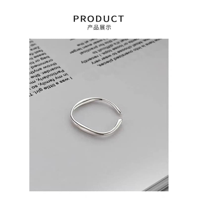 Sterling Silver Thin Ring