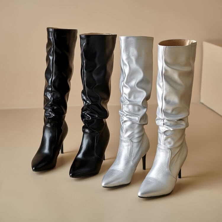 Stiletto Heel Tall Boots