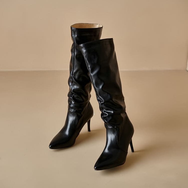 Stiletto Heel Tall Boots