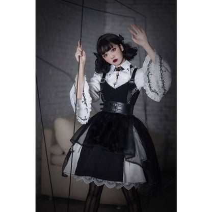 Stockholm Lover Gothic Lolita JSK Dress MK17704