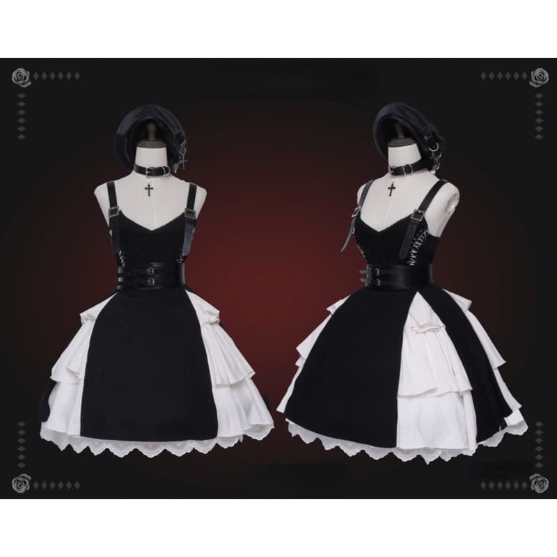 Stockholm Lover Gothic Lolita JSK Dress MK17704