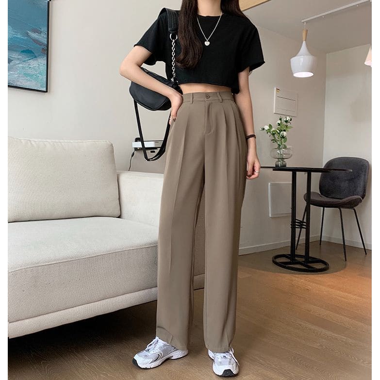 Straight Leg Dress Pants