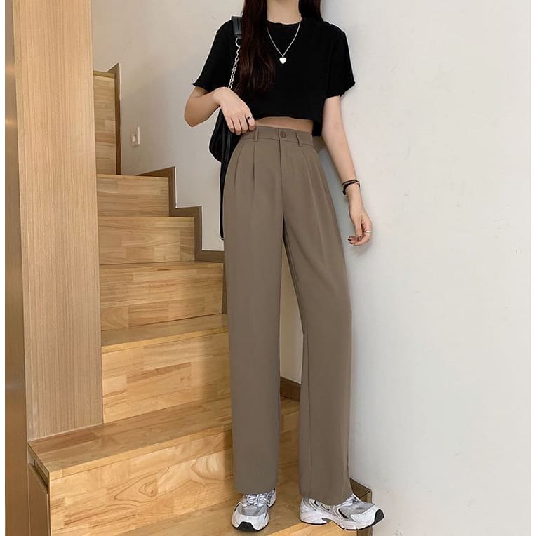 Straight Leg Dress Pants