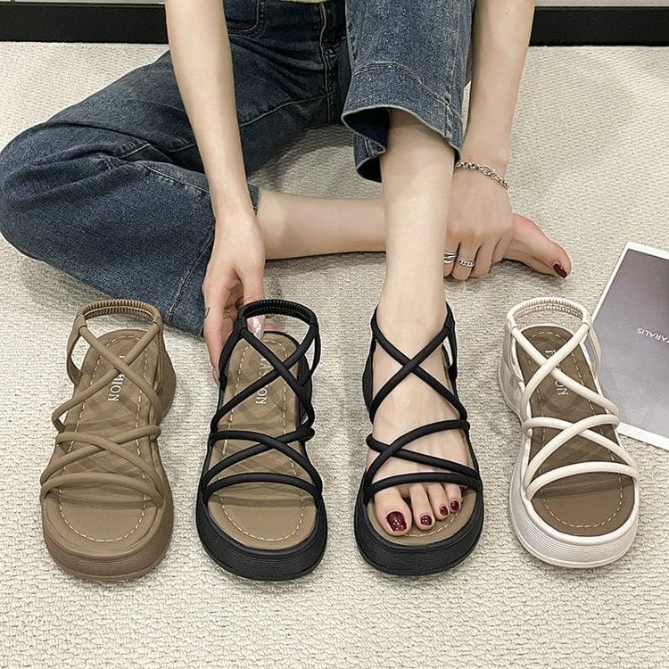 Strappy Platform Sandals