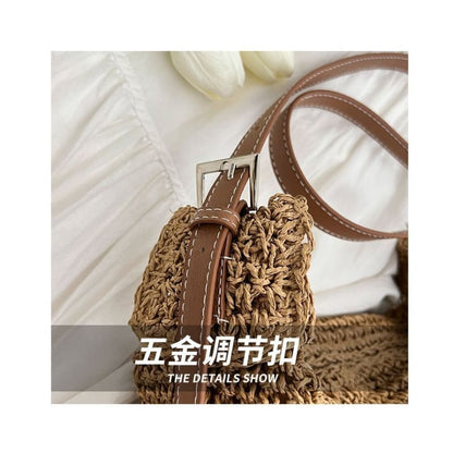 Straw Bucket Bag