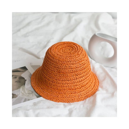 Straw Bucket Hat