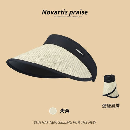 Straw Sun Visor