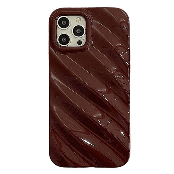 Striped Aesthetic 3D iPhone Case - iPhone 11 / Red - IPhone