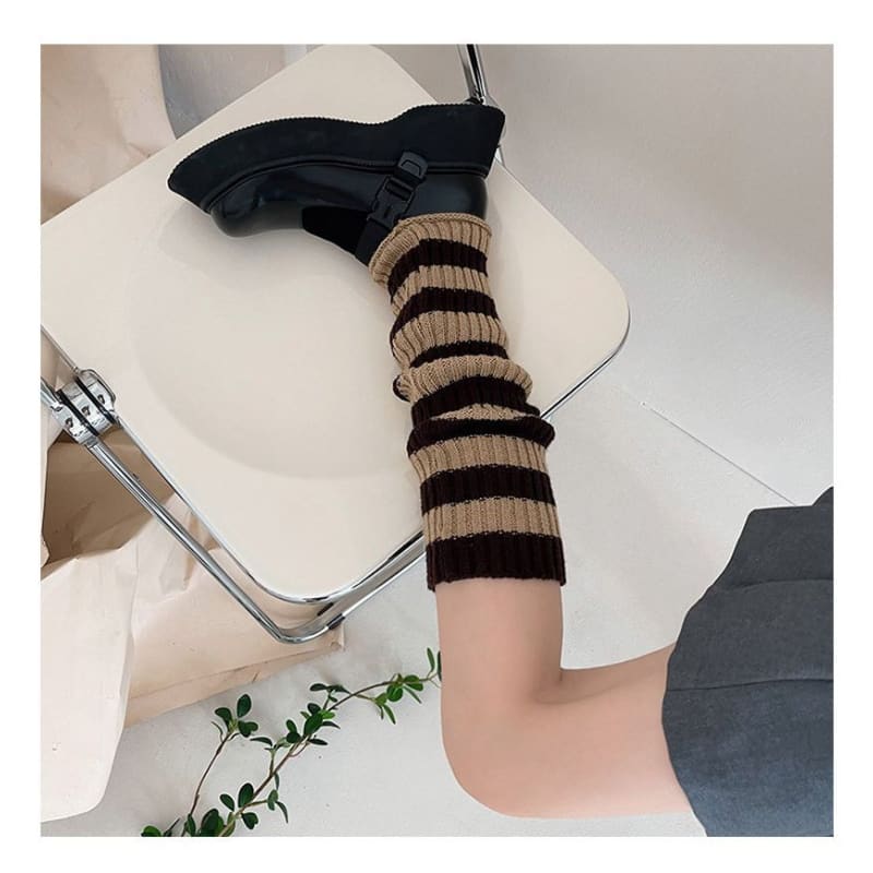 Striped Leg Warmers