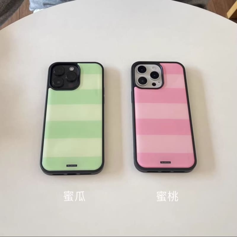 Striped Phone Case - iPhone 15 Pro Max / 15 Pro / 15 / 14