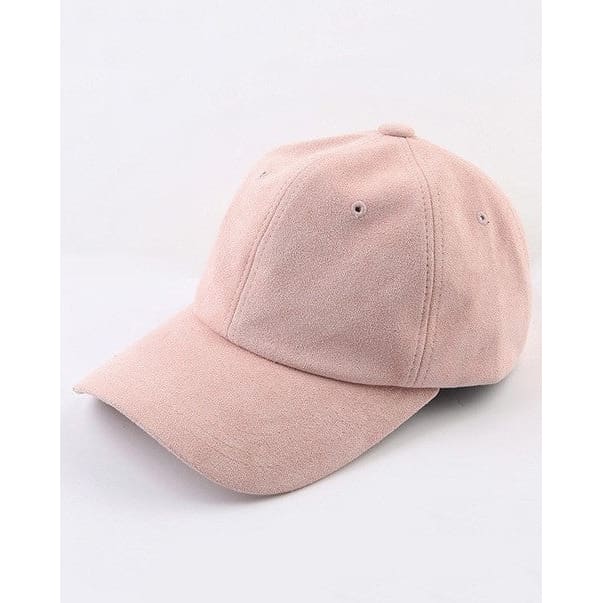 Suede Cap Hat - Hats