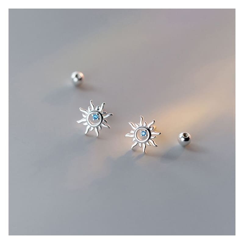 Sun Stud Earring