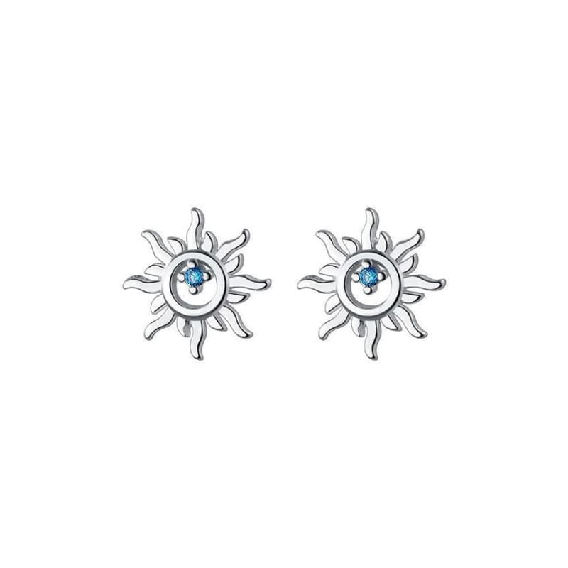 Sun Stud Earring