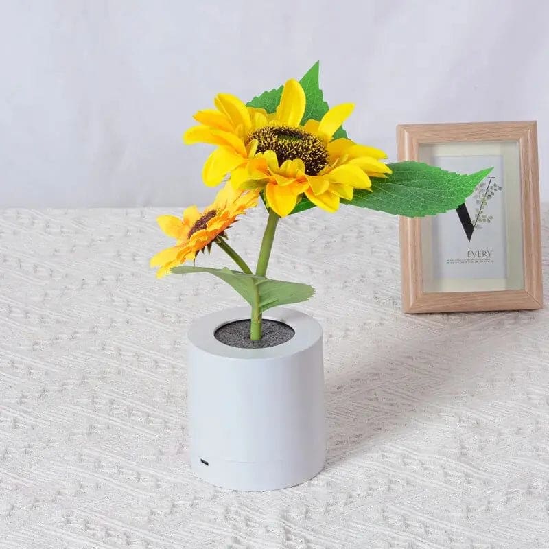 Kawaii Aesthetic Y2K Cute Fairy Sunflower Led Lamp MK Kawaii Store