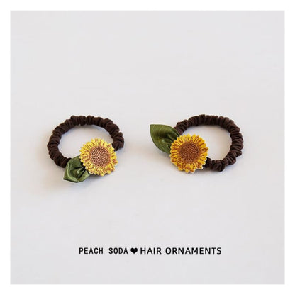 Sunflower Hair Tie