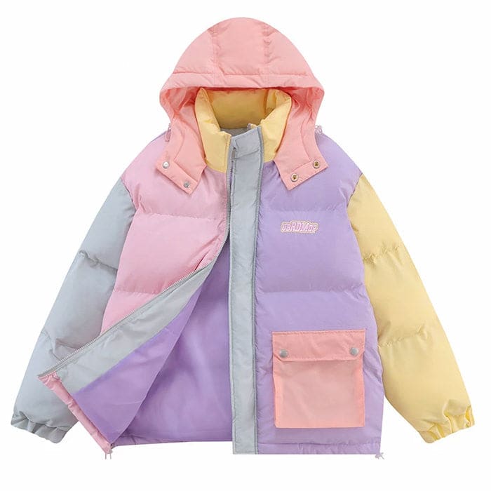 Sweat Colorful Cotton Jacket - Jackets