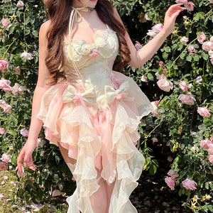 Sweet and Sexy Mature Pastel Princess Lolita Dress ON833