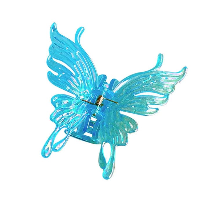 Sweet Butterfly Hair Claw - Standart / Blue - Other