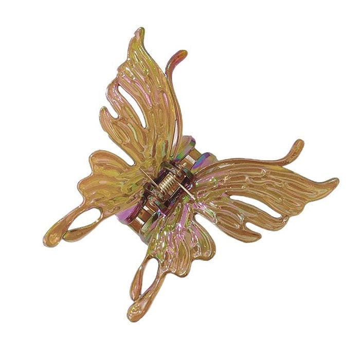 Sweet Butterfly Hair Claw - Standart / Brown - Other