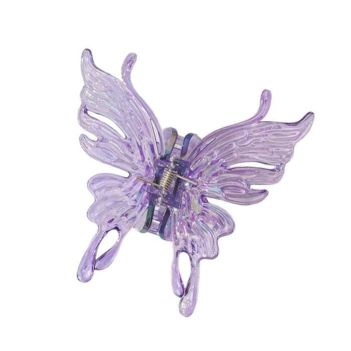 Sweet Butterfly Hair Claw - Standart / Purple - Other