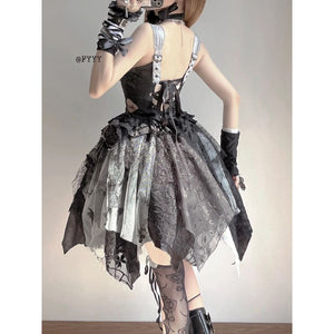Sweet Corpse Bride Perfect Inspired Lolita Dress ON817 -