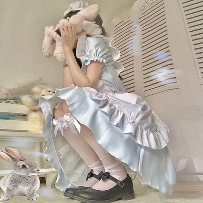 Sweet Cute Maid Alice in Wonderland Kawaii Dress MM1899