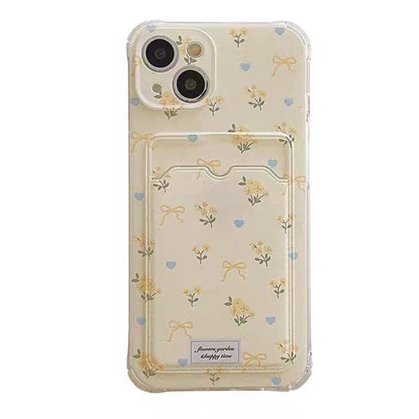 Sweet Floral Phone Case - iPhone 11 / Yellow - IPhone Case