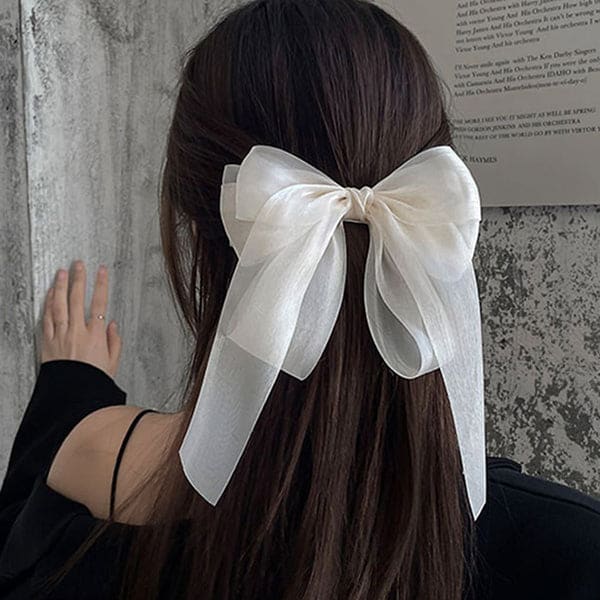 Sweet Flowy Hair Bow - Other