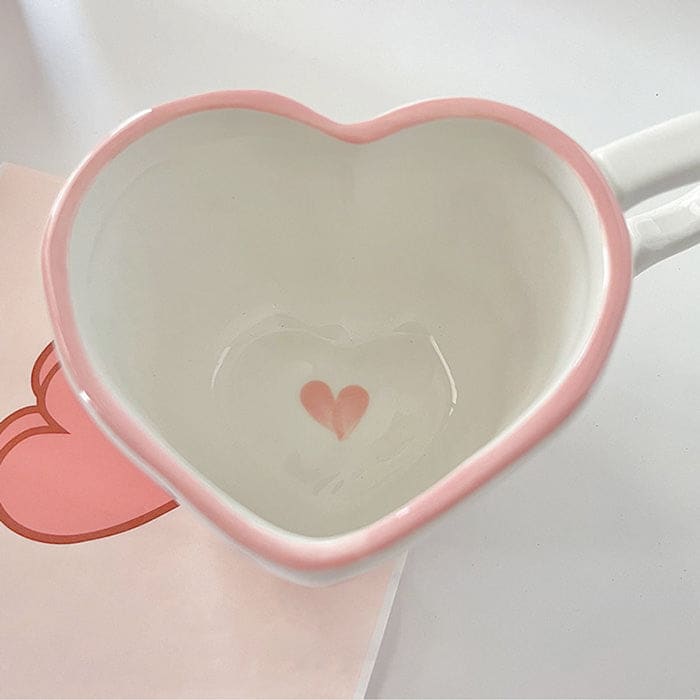 Sweet Heart Ceramic Cup - Cup