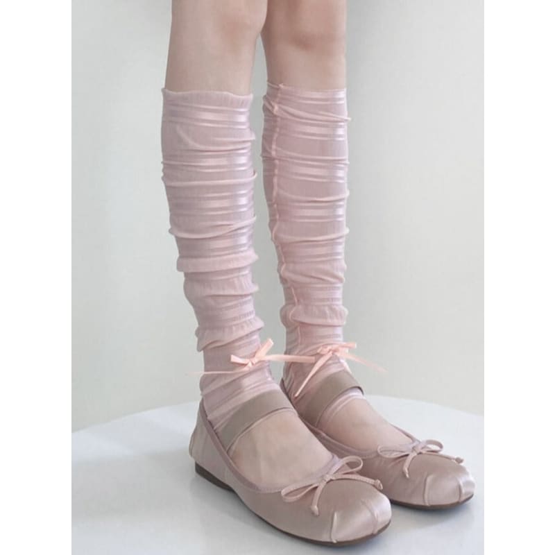 Sweet Lace Chiffon Leg Warmers SpreePicky