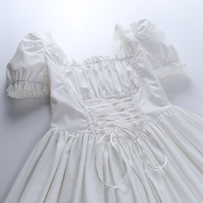 Sweet Lolita Lace Dress - Dresses