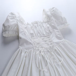 Sweet Lolita Lace Dress - Dresses
