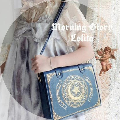 Sweet Lolita Star Moon Magic Book Retro England Messenger