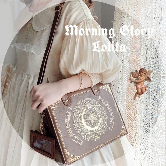 Sweet Lolita Star Moon Magic Book Retro England Messenger