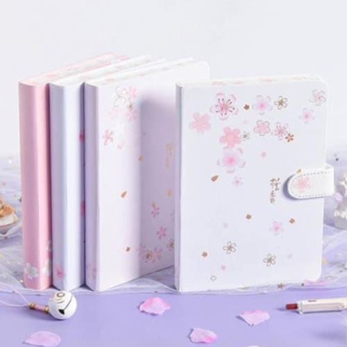 Sweet Pastel Sakura Flowers Notebook MK16207 - notebook