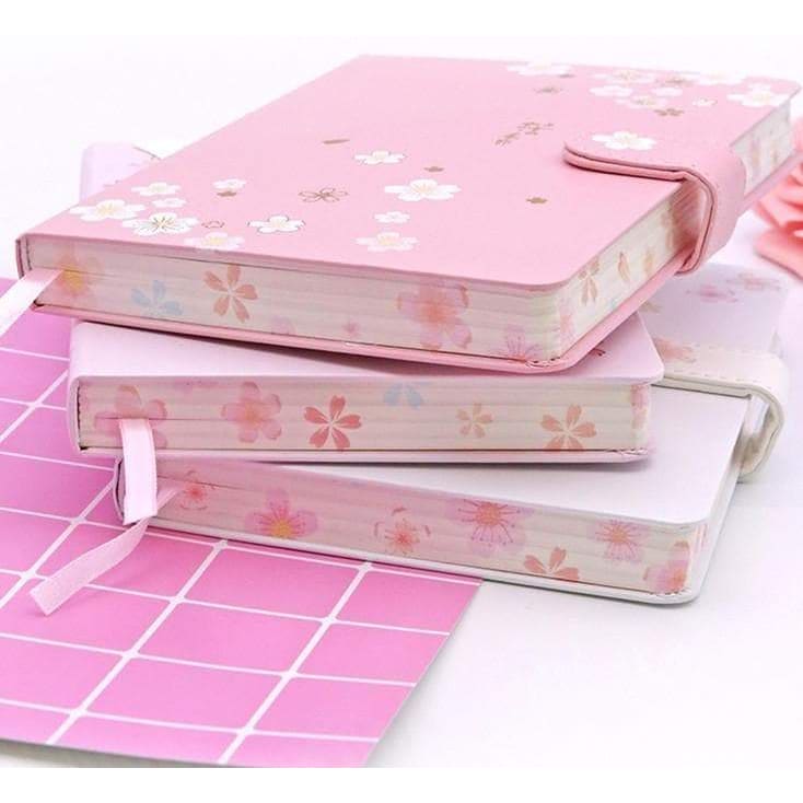 Sweet Pastel Sakura Flowers Notebook MK16207 - notebook