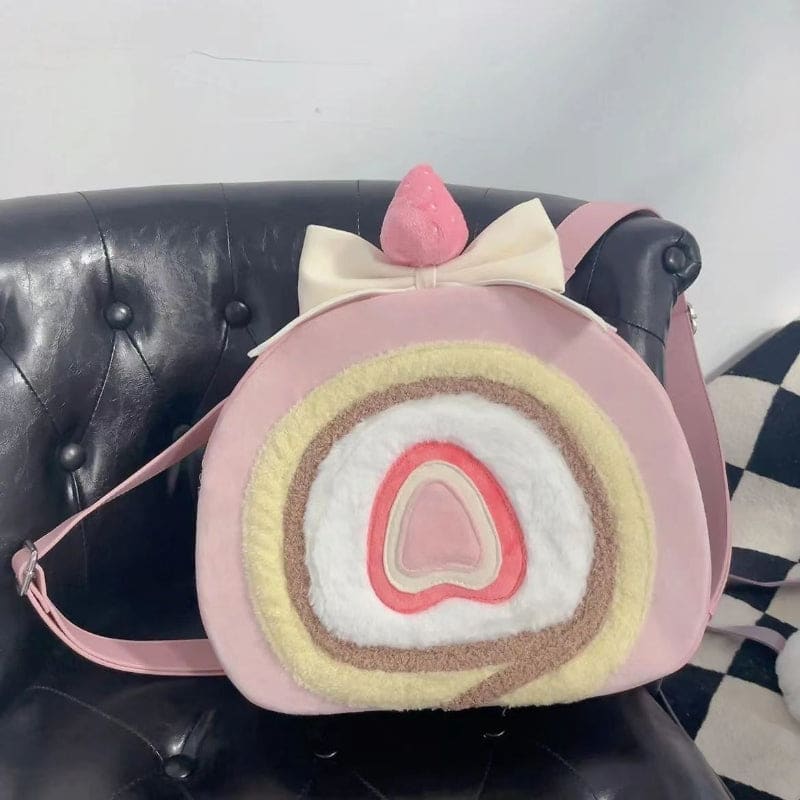 Sweet Pink Cake Backpack - Lovesickdoe - Pink
