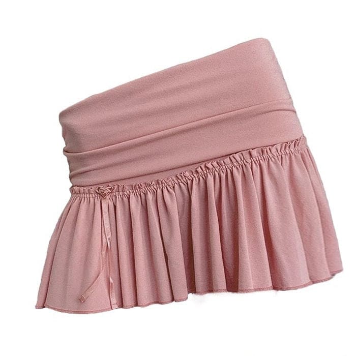 Sweet Pink Mini Skirt - Skirt