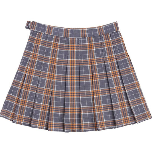 Sweet Plaid Mini Skirt - Skirt