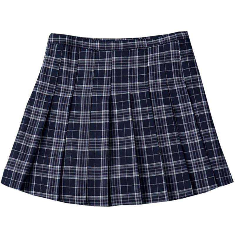 Sweet Plaid Mini Skirt - Skirt