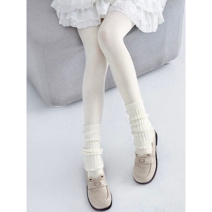 Sweet Soft Lolita White Tights - Tights