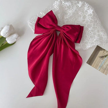 Sweet Stain Hair Bow - Standart / Red - Other