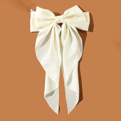 Sweet Stain Hair Bow - Standart / White - Other