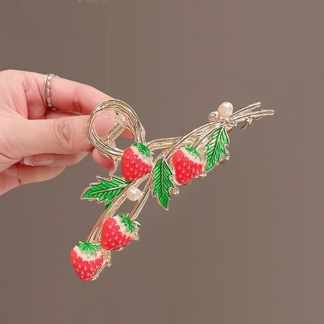 Sweet Strawberry Claw Clip - Other