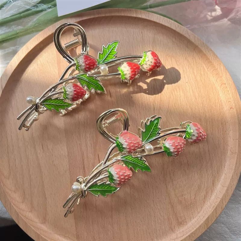 Sweet Strawberry Claw Clip - Other