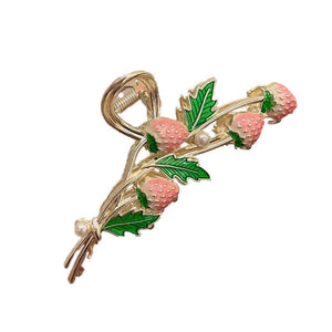 Sweet Strawberry Claw Clip - Standart / Pink - Other