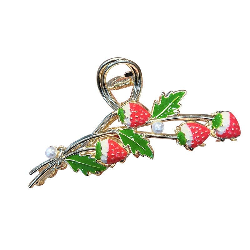 Sweet Strawberry Claw Clip - Standart / Red - Other