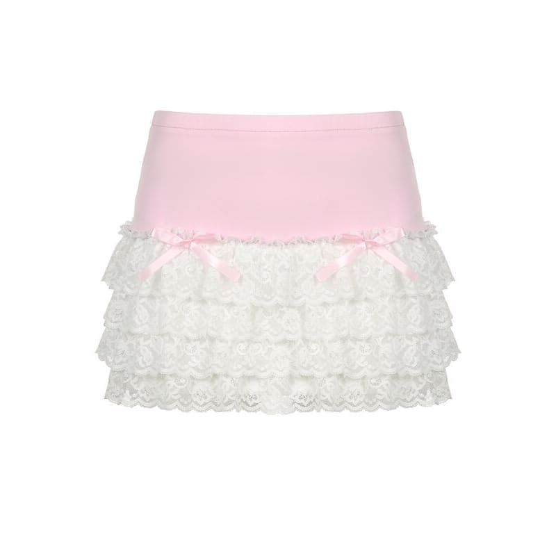 Sweetheart Lace Ballet Skirt - skirt