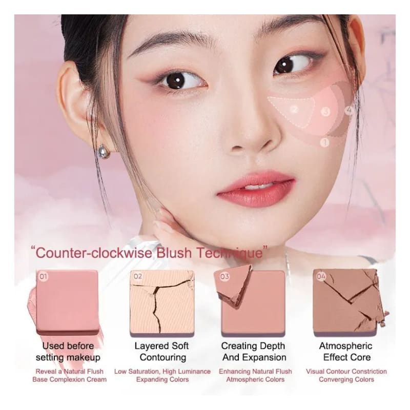 Tanabata Bamboo Series Matte Blusher Palette