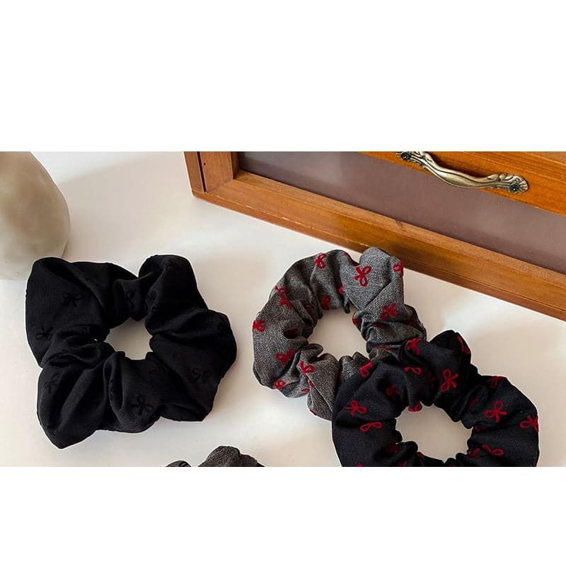 Textile Scrunchie - Hair Fashion Accessories